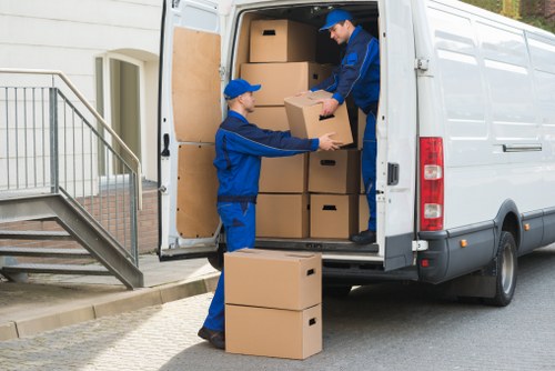 Man and van service helping with a local move in Oakleigh Park
